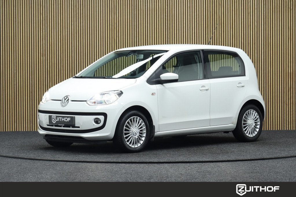 Volkswagen up! 1.0 high up! BlueMotion | Afneembare Trekhaak, Auto's, Euro 5, Stof, Gebruikt, Up!