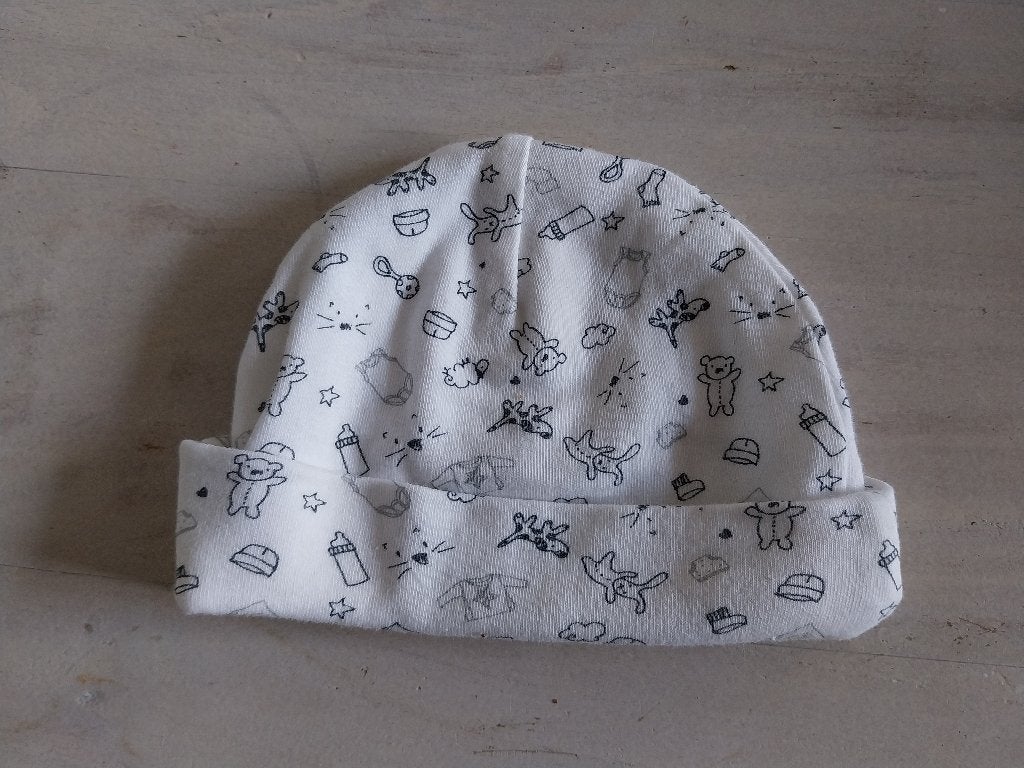 Hema babymutsje 1 size, Kinderen en Baby's, Babykleding | Mutsen, Sjaals en Wanten, Gebruikt, Meisje, Maat 56, Ophalen of Verzenden