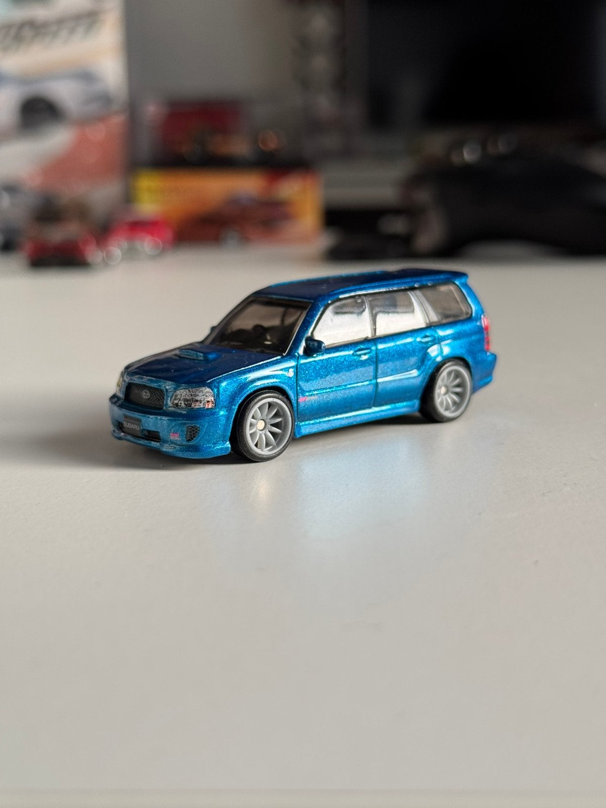Hot Wheels Premium Subaru Forester STI, Ophalen of Verzenden, Nieuw, Auto