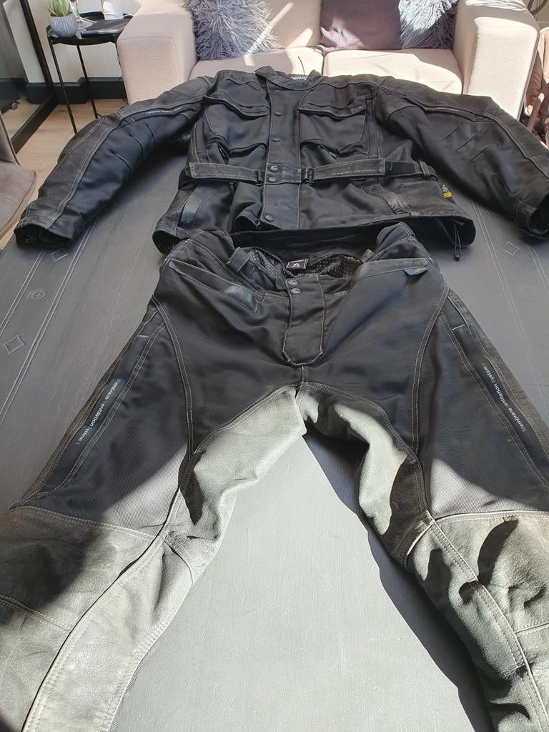 Motorpak: Textiel en leder van het merk POLO, Motoren, Jas | textiel, Heren, Mohawk   mvs-1, Ophalen of Verzenden