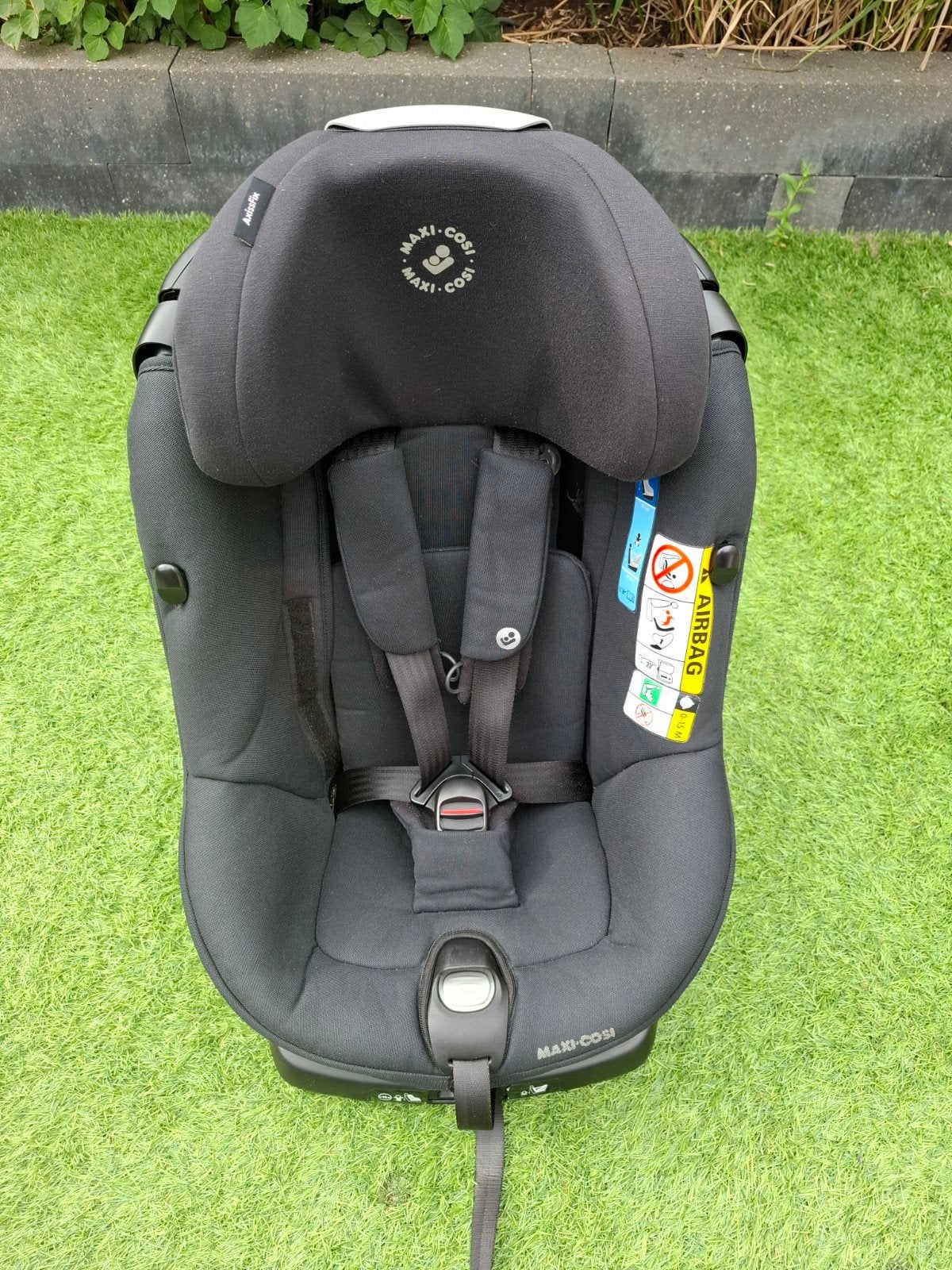 Maxi Cosi Axissfix i-Size Authentic Black Autostoel, Kinderen en Baby's, Autostoeltjes, Ophalen, 0 t/m 18 kg, Slaapstand, Zo goed als nieuw