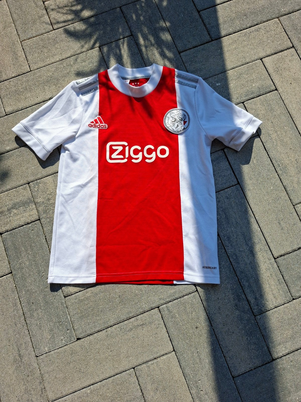 Ajax officieel thuisshirt  '21-'22 maat 164 | Heel goed, Maat XS of kleiner, Verzenden, Zo goed als nieuw, Shirt