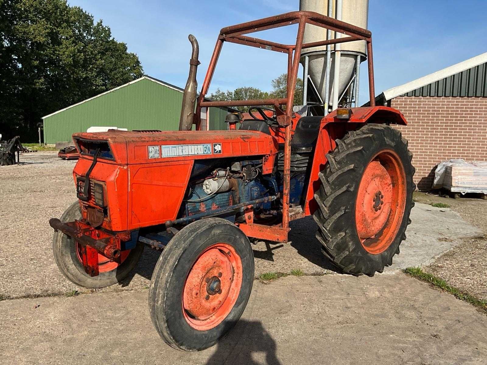 1974 Same Minitauro 60 Oldtimer tractor, Zakelijke goederen, Oldtimer, Same