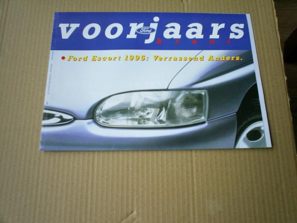 Ford Alle Modellen o.a. Escort RS 2000 / Fiesta GT 9 / 1995, Verzenden, Zo goed als nieuw, Ford