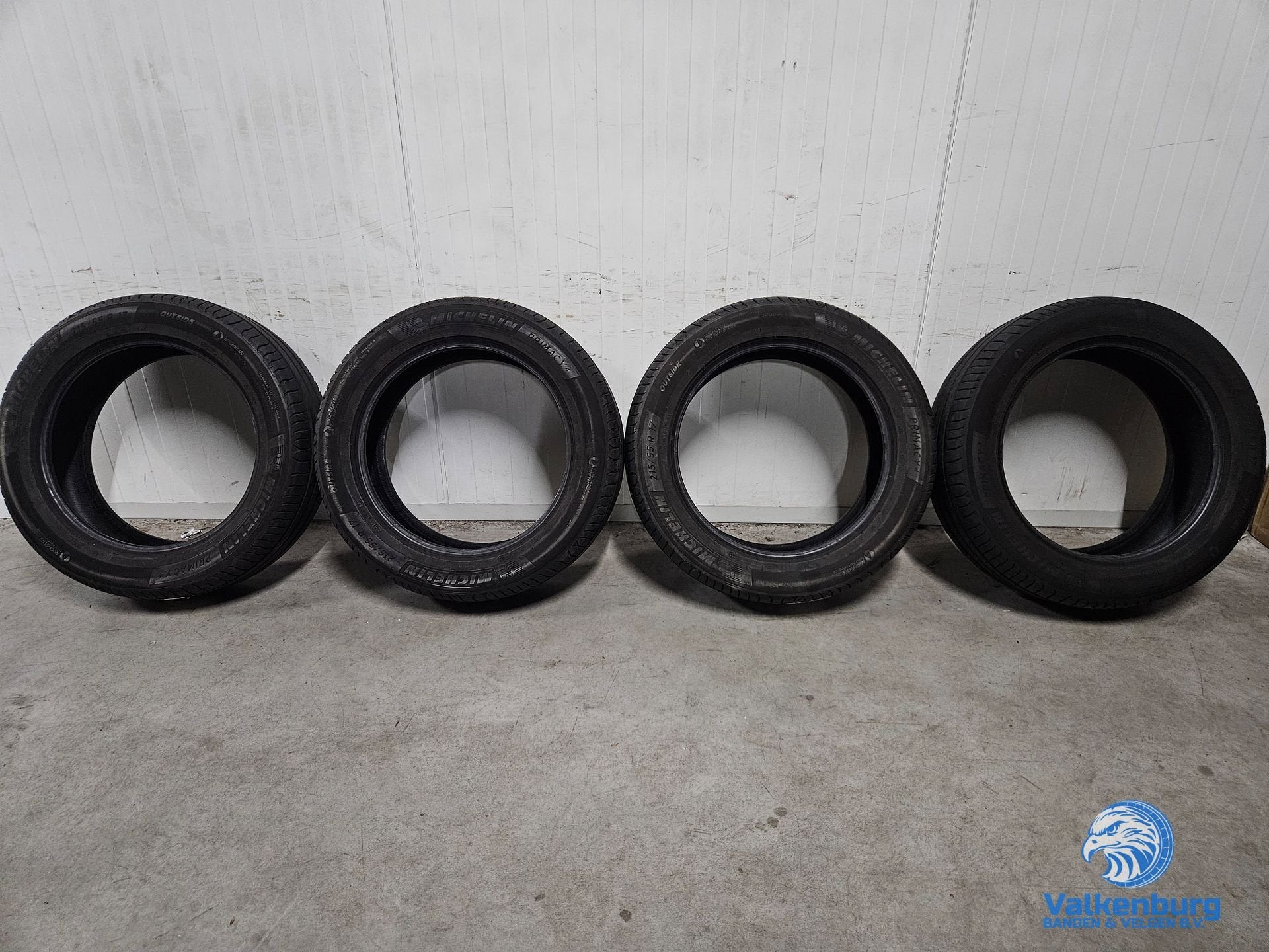 6-7mm! Zomerbanden 215/55R17 Michelin Primacy 4, Auto-onderdelen, Banden en Velgen, -, -, 17 inch, Ophalen of Verzenden