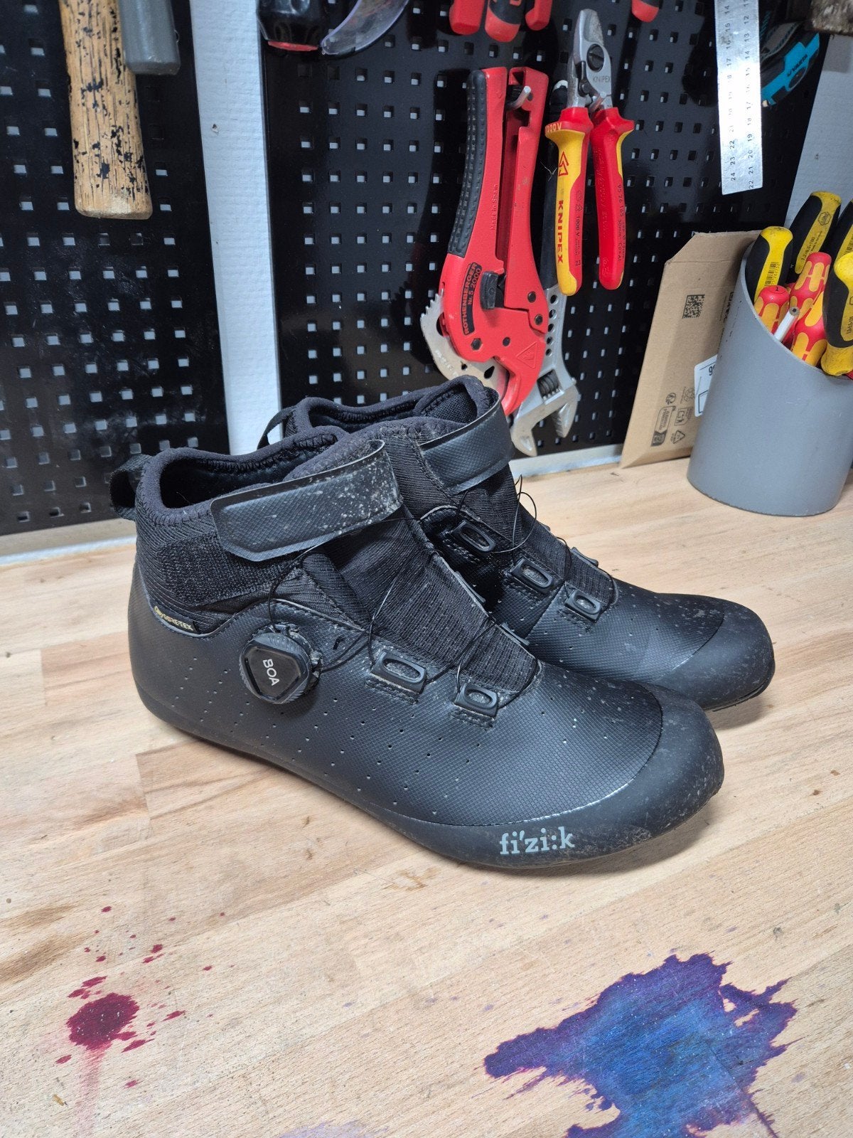 Fizik Tempo Artica GTX fietsschoenen - Maat 43, Gebruikt, Heren, Schoenen, Overige maten