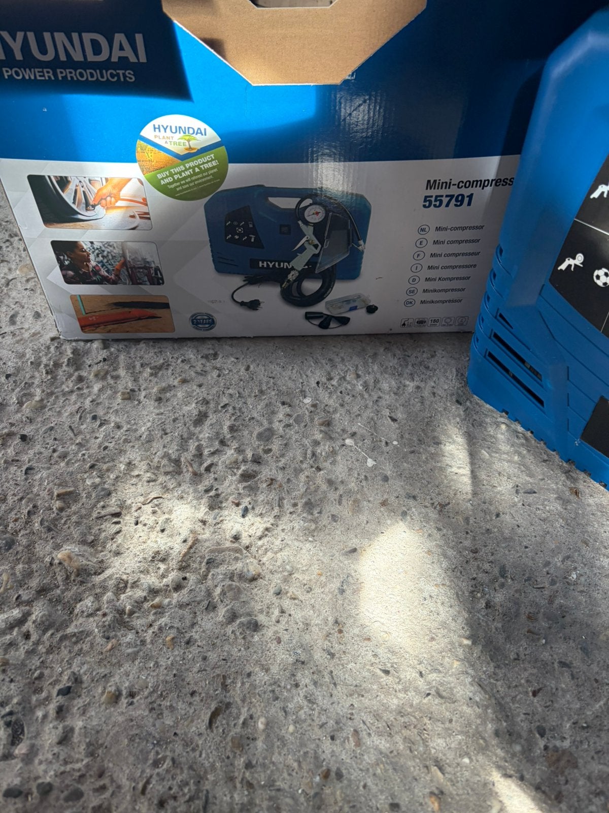 Hand compressor, Doe-het-zelf en Verbouw, Compressors, Minder dan 25 liter, Ophalen, Nieuw, Minder dan 200 liter/min