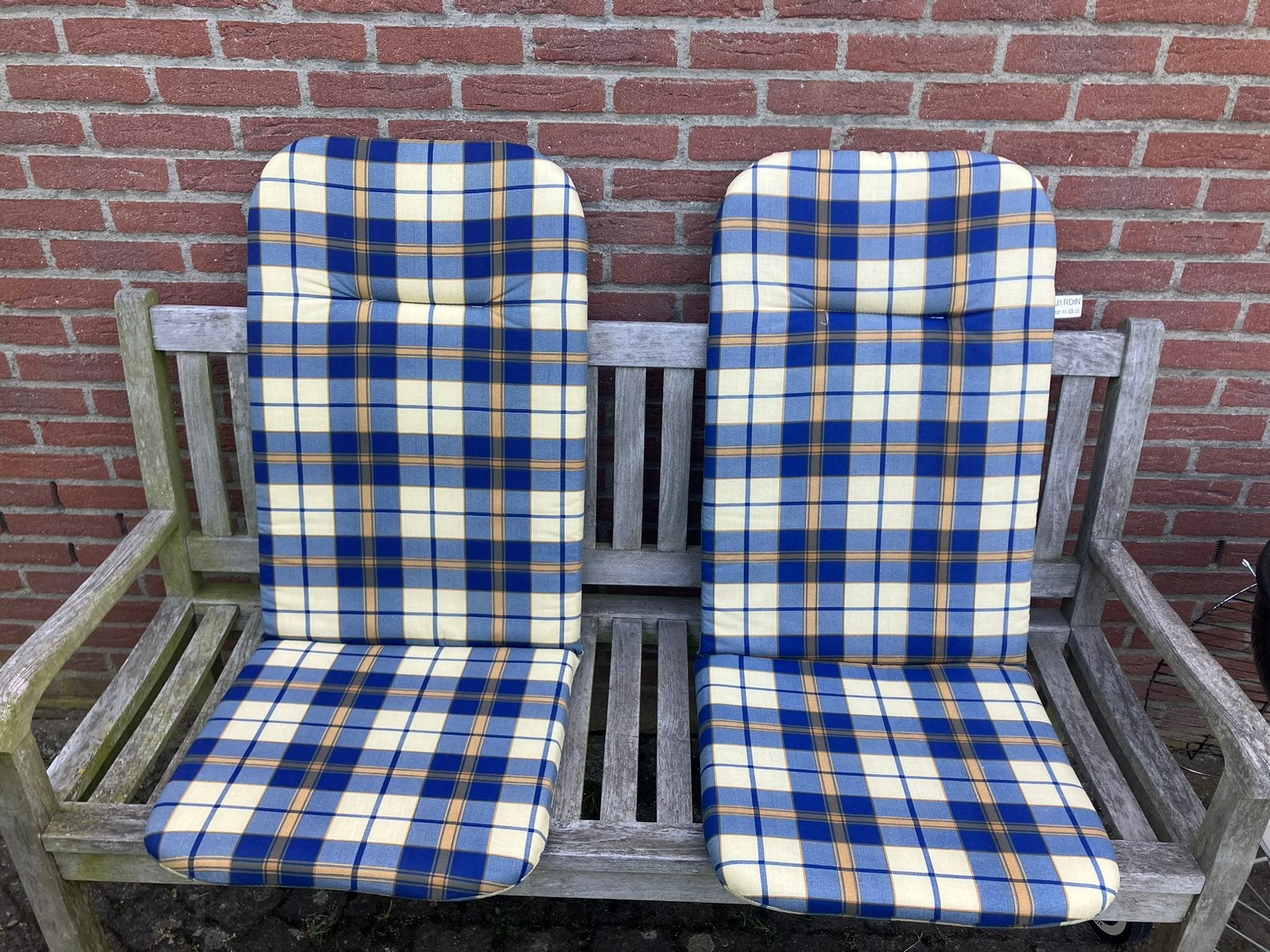 Tuinkussens 4 stuks Jardin, Tuin en Terras, Ophalen, Nieuw, Kunststof