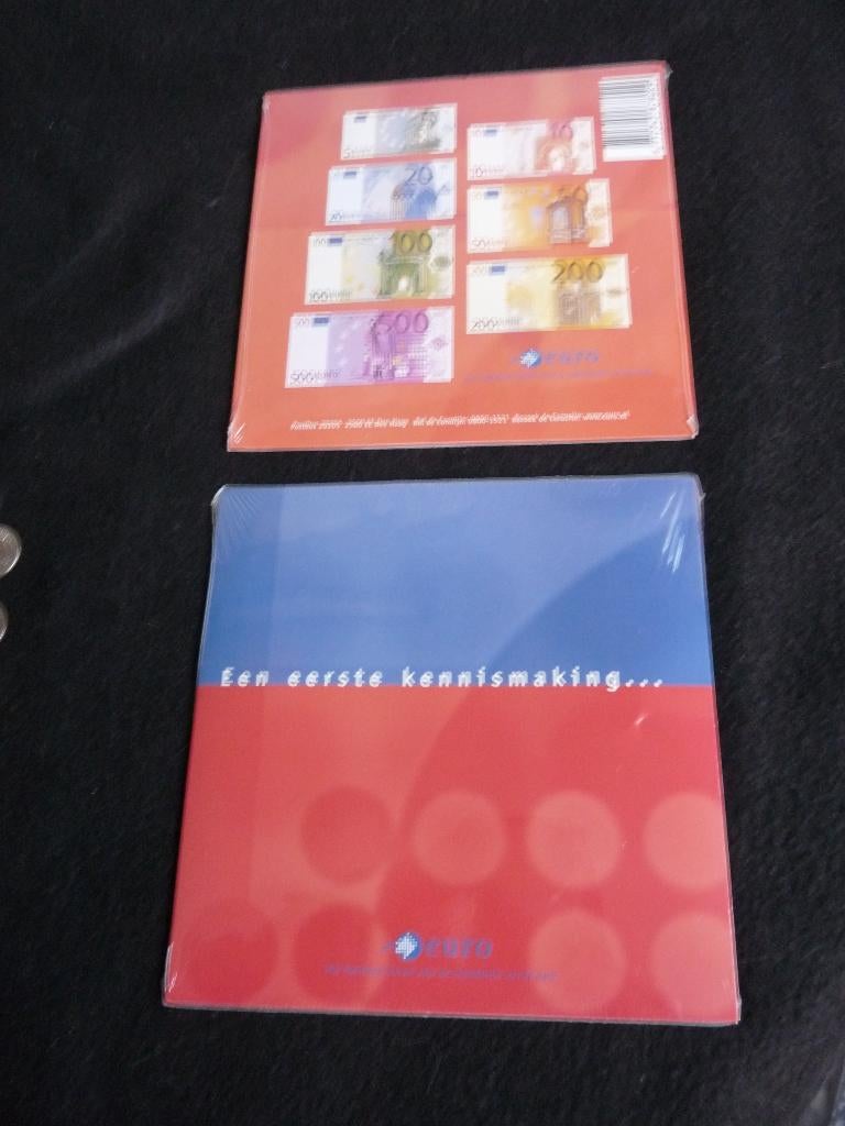 2 st Een eerste kennismaking euro, Ophalen of Verzenden, Nederland, Munten