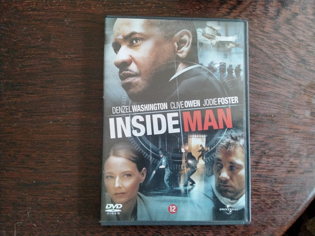 Inside man, origineel, Engels, Nederlands, Actiethriller, Ophalen of Verzenden