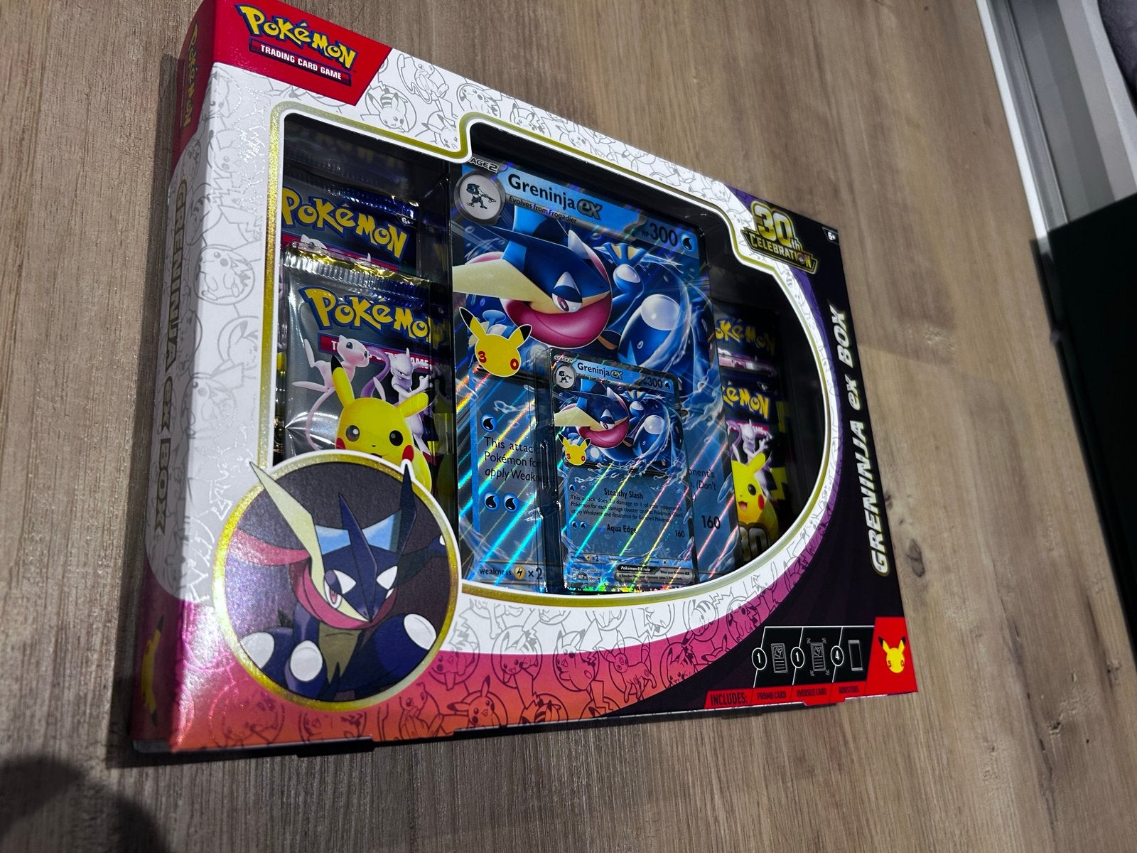 Pokemon Greninja EX Box Celebrations, Ophalen of Verzenden, Nieuw, Overige typen