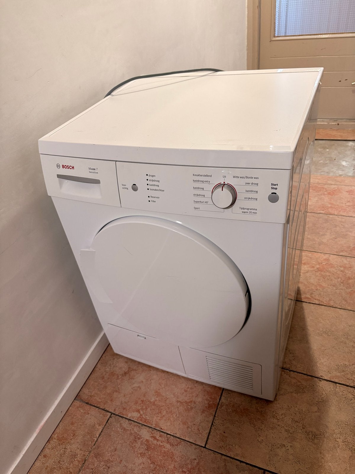 Bosch Wasdroger - Defect besturingssysteem (voor onderdelen), Minder dan 85 cm, Overige typen, 8 tot 10 kg, Ophalen of Verzenden