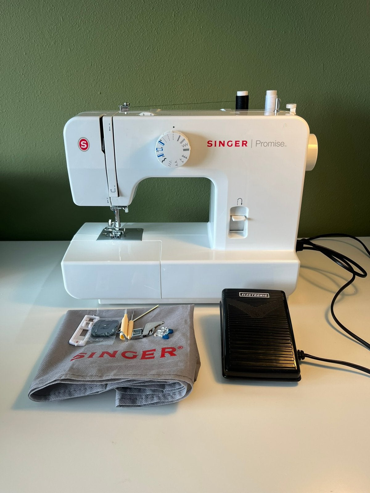 Naaimachine Singer Promise F1408, Ophalen, Zo goed als nieuw, Naaimachine, Singer