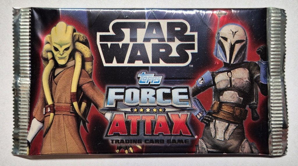 Topps Star Wars Force Attax sample pack 2012 Duits, Ophalen of Verzenden, Nieuw, Spel
