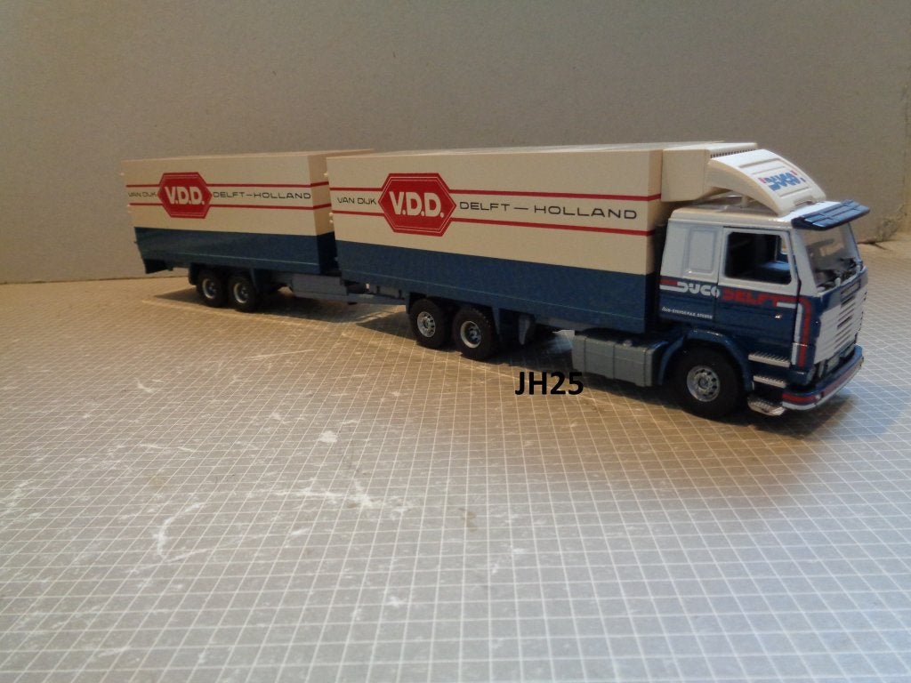 tekno scania van dijk vdd combi, Ophalen of Verzenden, Zo goed als nieuw, Bus of Vrachtwagen, Tekno