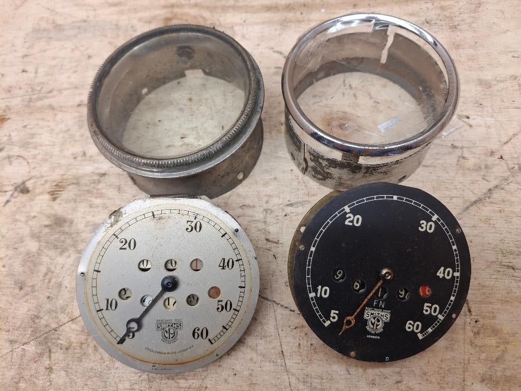 snelheidsmeters prewar smiths (pre war smith oldtimer j4 30s, Auto-onderdelen, .., Gebruikt, Overige automerken, ..
