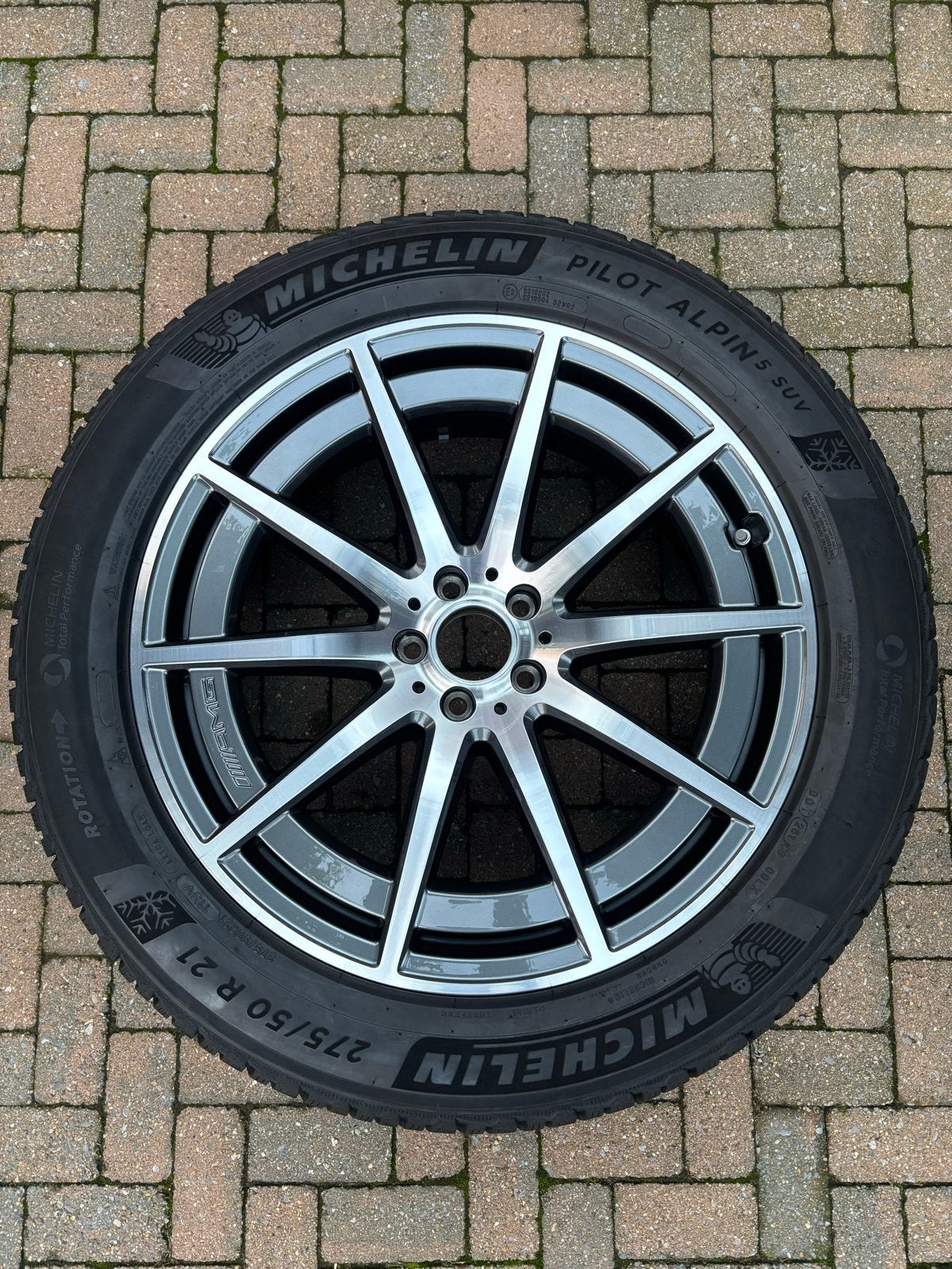 Nieuwe 21 inch AMG Winterset Mercedes GLS X167 Origineel, Auto-onderdelen, Ophalen, 275 mm, Banden en Velgen, Nieuw