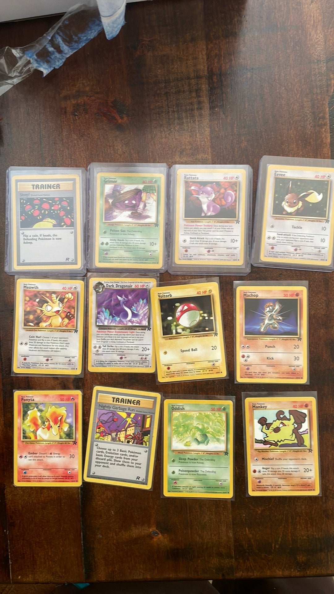 Team rocket kaarten, Ophalen of Verzenden, Zo goed als nieuw, Meerdere kaarten