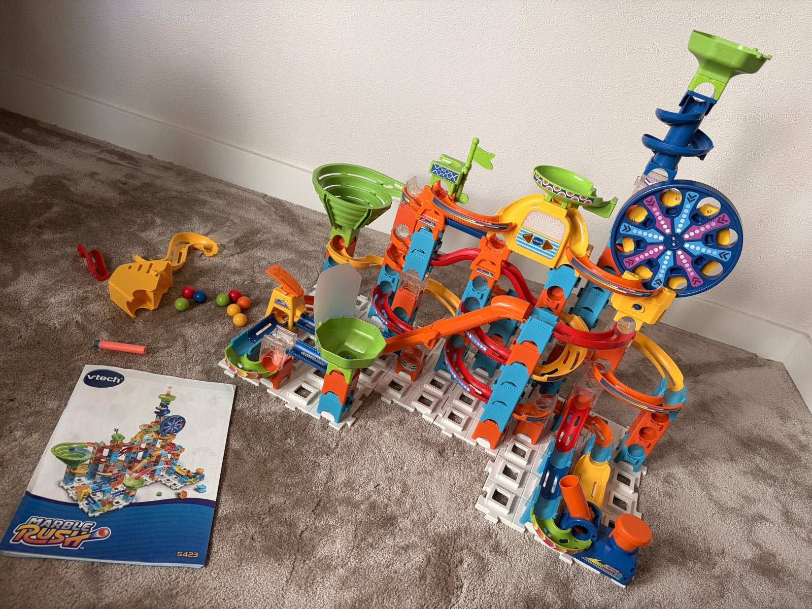 VTech Marble Rush knikkerbaan - mist 2 kleine verbindingsstu, Ophalen, Gebruikt, 4 tot 6 jaar