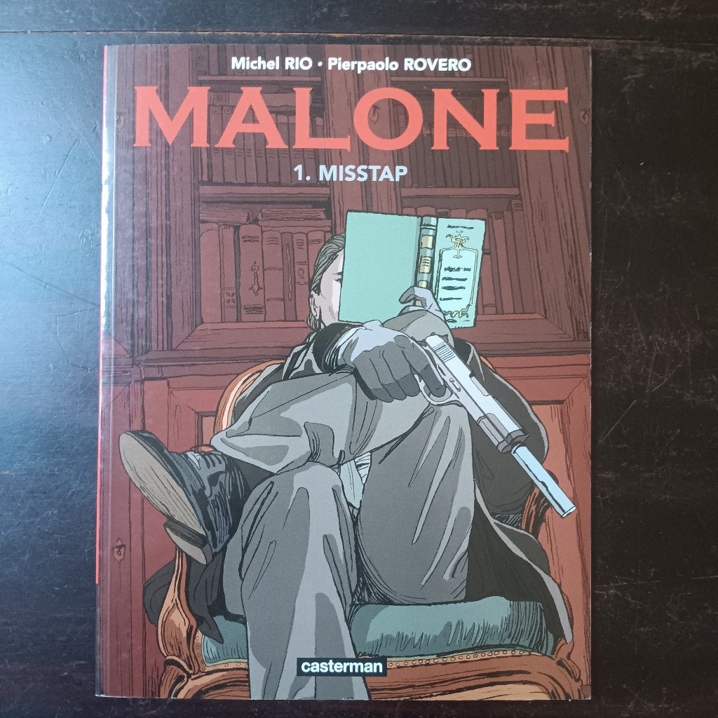 Malone 1 - Misstap, Eén stripboek, Ophalen of Verzenden, Zo goed als nieuw