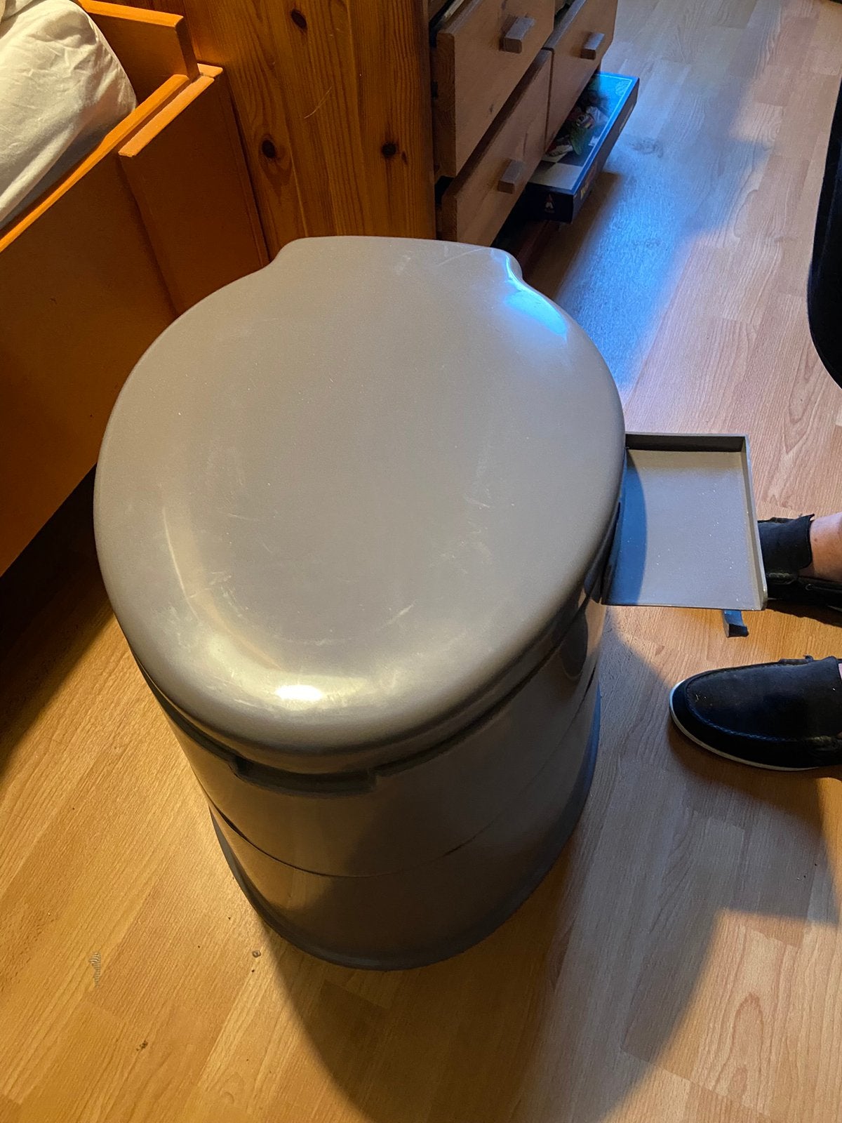 Portable toilet, Ophalen of Verzenden, Zo goed als nieuw
