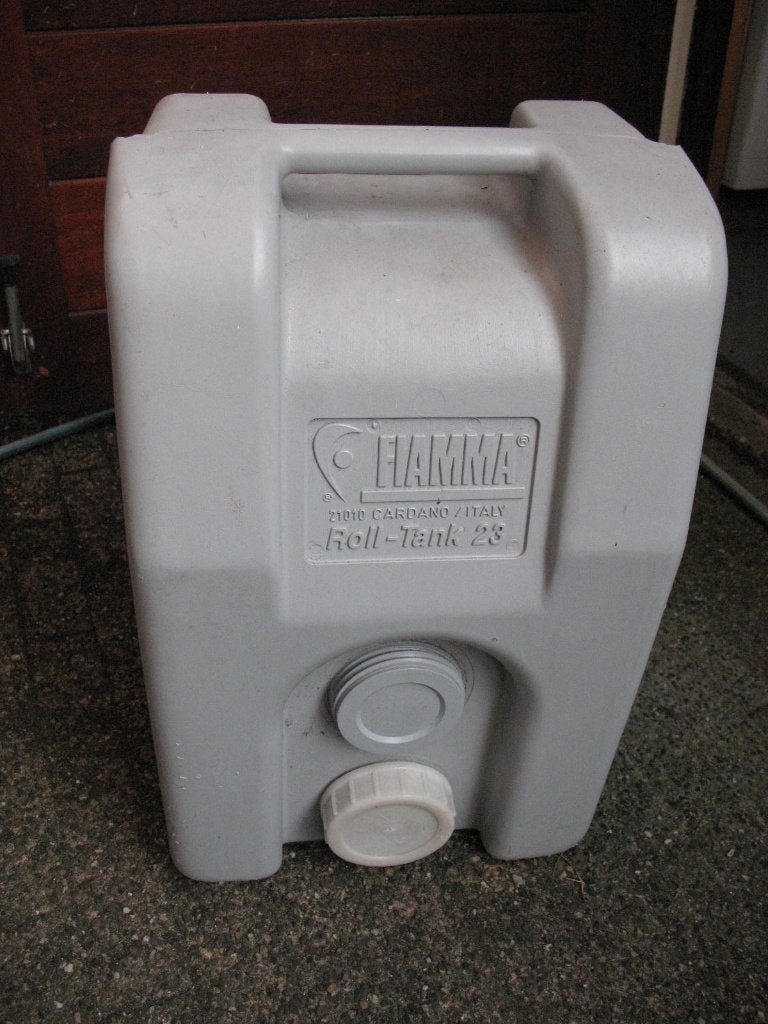 Fiamma 23 ltr Roll tank, vuilwatertank, Ophalen, Gebruikt