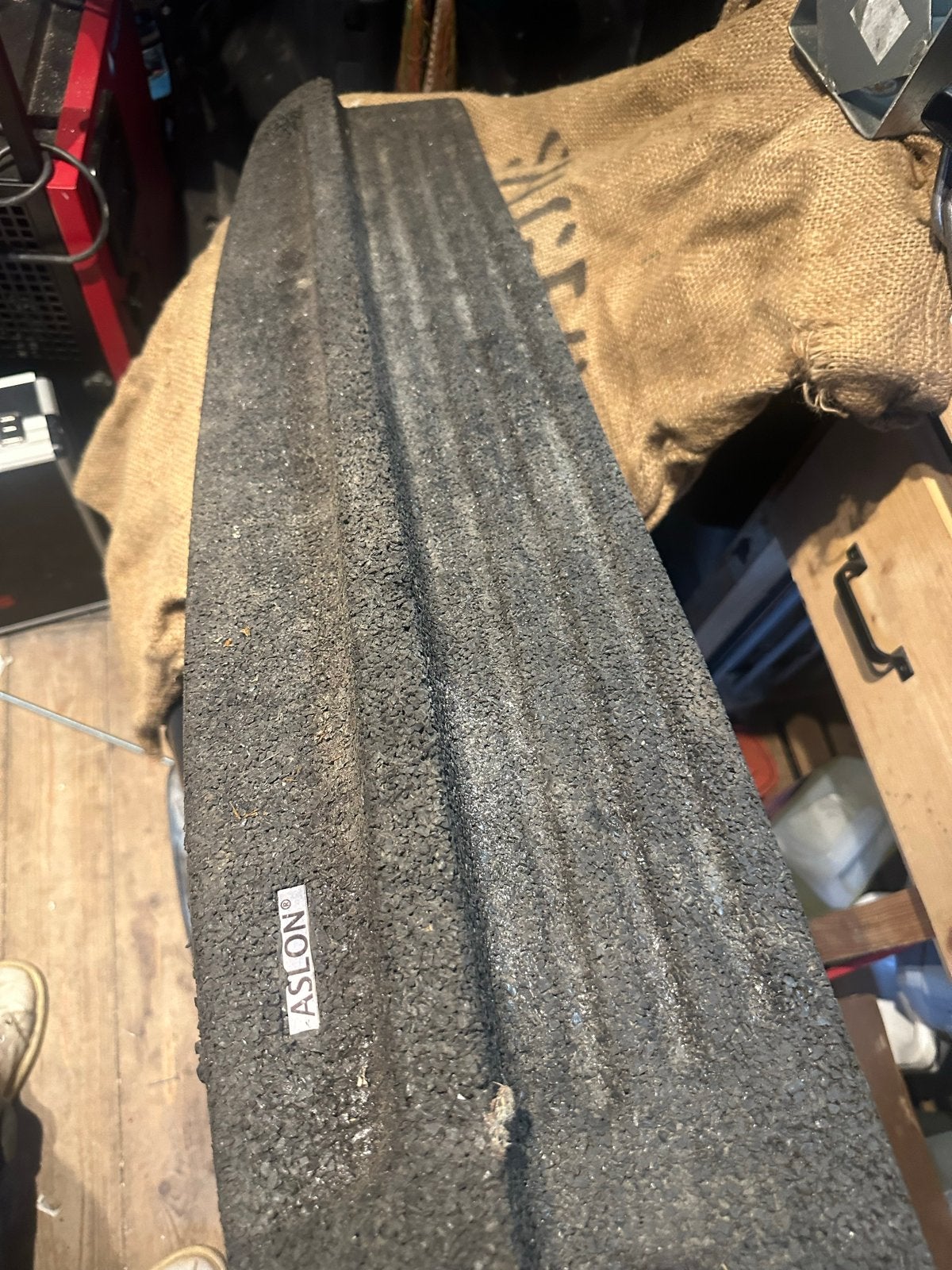 ASLON rubberen ladder 90x20cm, Ophalen of Verzenden, Nieuw