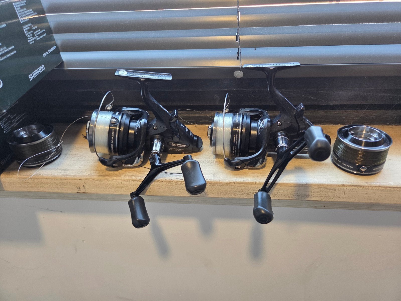 Shimano X-aero 4000FA, Ophalen of Verzenden, Zo goed als nieuw, Molen