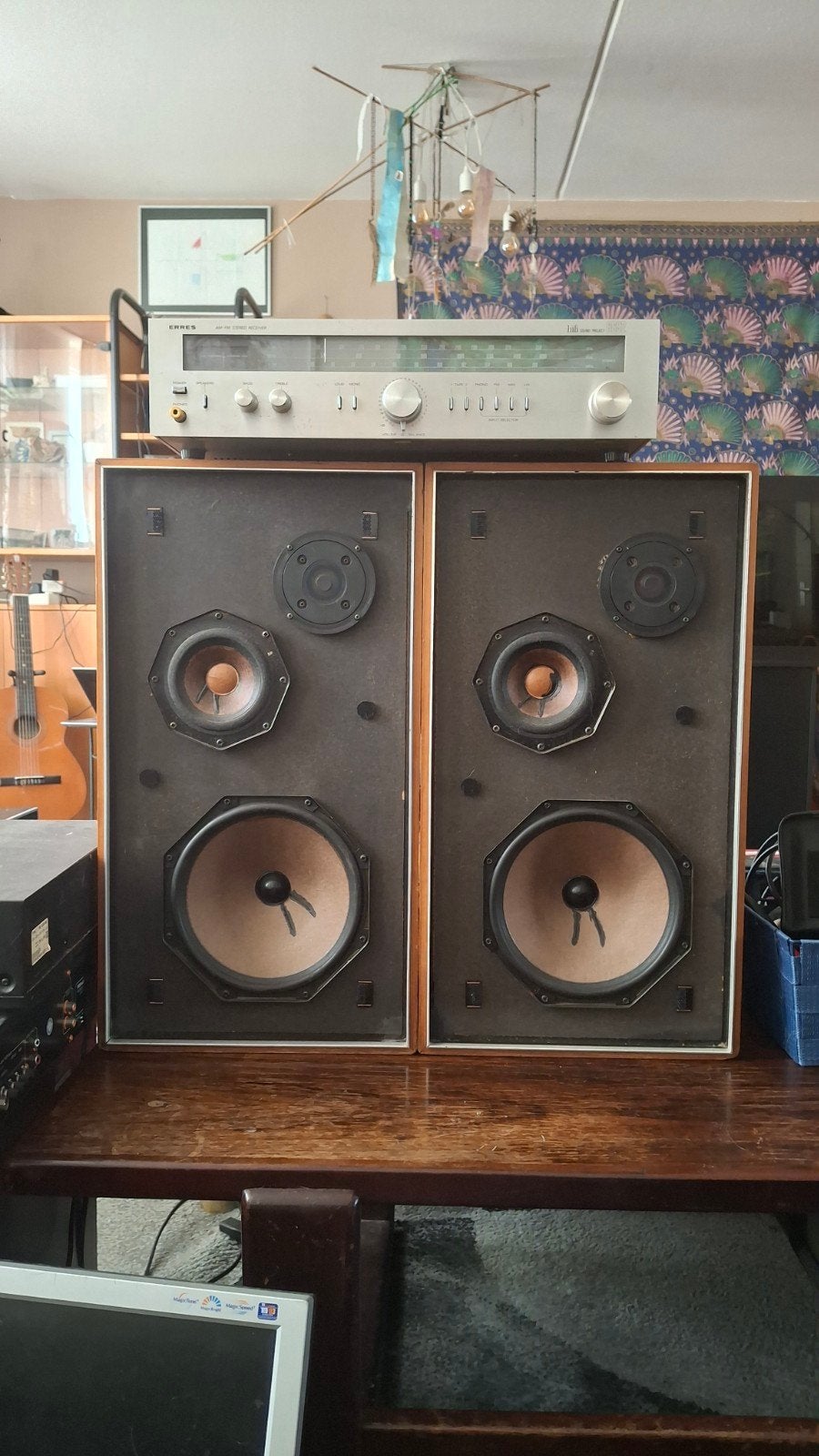 70'er jaren audio, Erres, Philips, Ophalen, Minder dan 60 watt, Philips