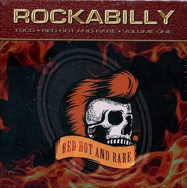 Various – Rockabilly - Red Hot And Rare (10-CD set), Cd's en Dvd's, Cd's | Rock, Zo goed als nieuw, Verzenden
