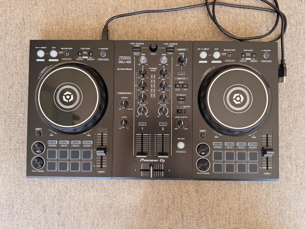 Pioneer DDJ-400 DJ-controller met Rekordbox, Muziek en Instrumenten, Dj-sets en Draaitafels, Ophalen, Zo goed als nieuw, Dj-set