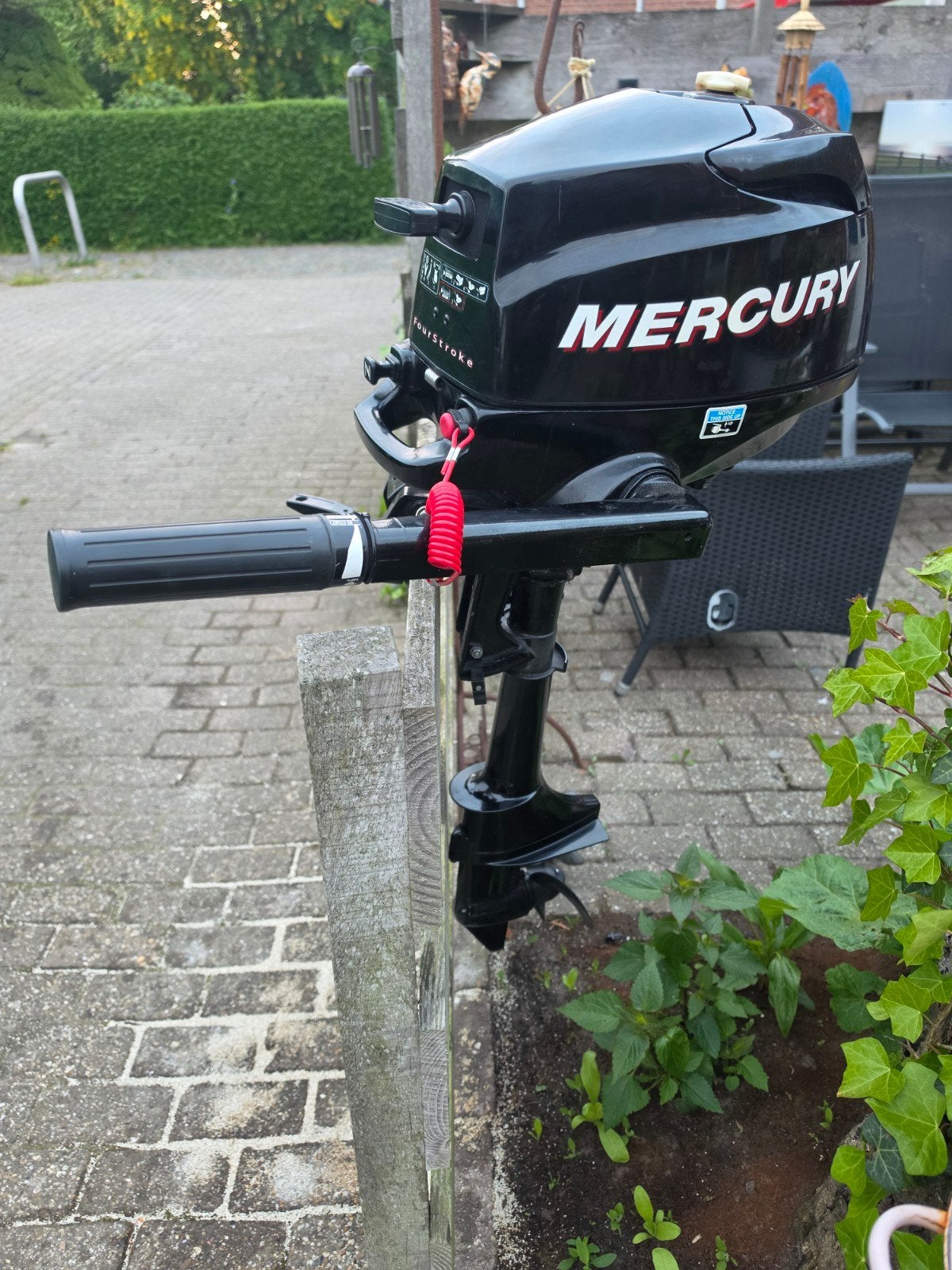 Mercury 3.5 pk 4 takt, Watersport en Boten, Buiten- en Binnenboordmotoren, Ophalen, Benzine, Buitenboordmotor, Minder dan 5 pk