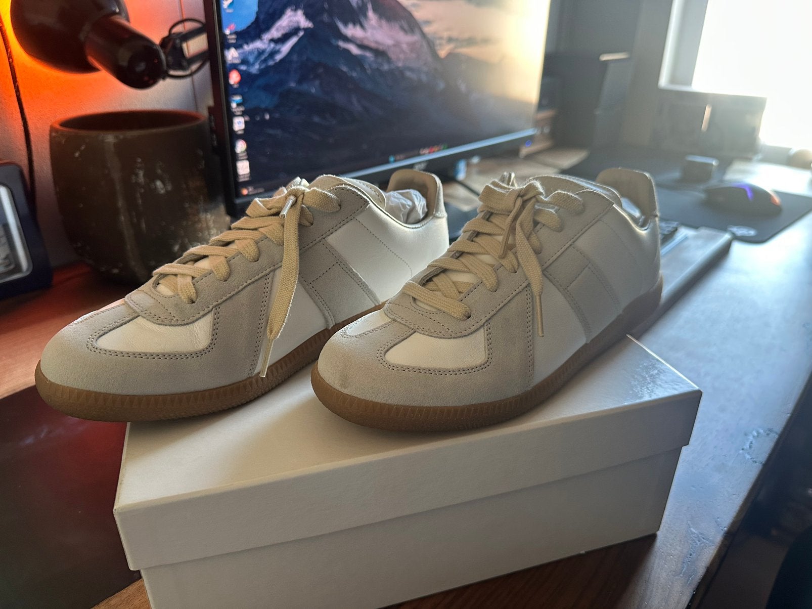 Maison Margiela gats Orgineel. Maat 38, Wit, Nieuw, Ophalen of Verzenden, Sneakers of Gympen