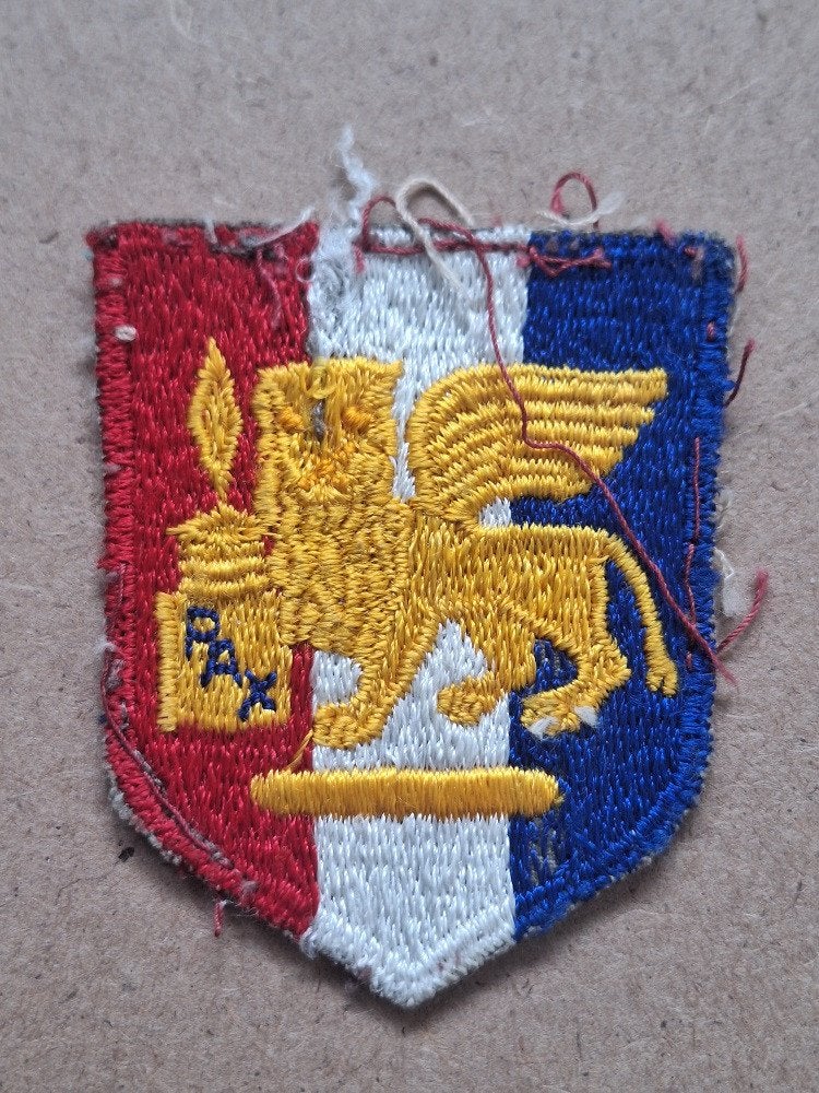 Postwar US Army SETAF patch (1973-1983), Verzenden, Landmacht, Amerika, Embleem of Badge