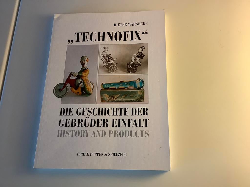 Technofix speelgoed boek, Antiek en Kunst, Antiek | Speelgoed, Ophalen of Verzenden