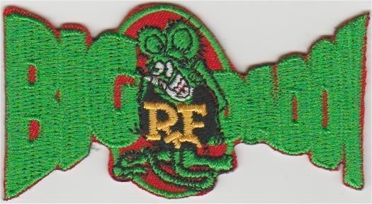 Rat Fink Big Daddy stoffen opstrijk patch embleem #3, Ophalen of Verzenden, Nieuw, Bedrijf of Vereniging