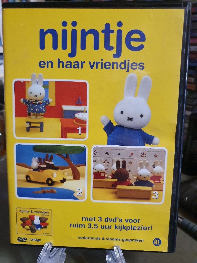 Nijntje en haar vriendjes 3DVD, Alle leeftijden, Ophalen, Zo goed als nieuw