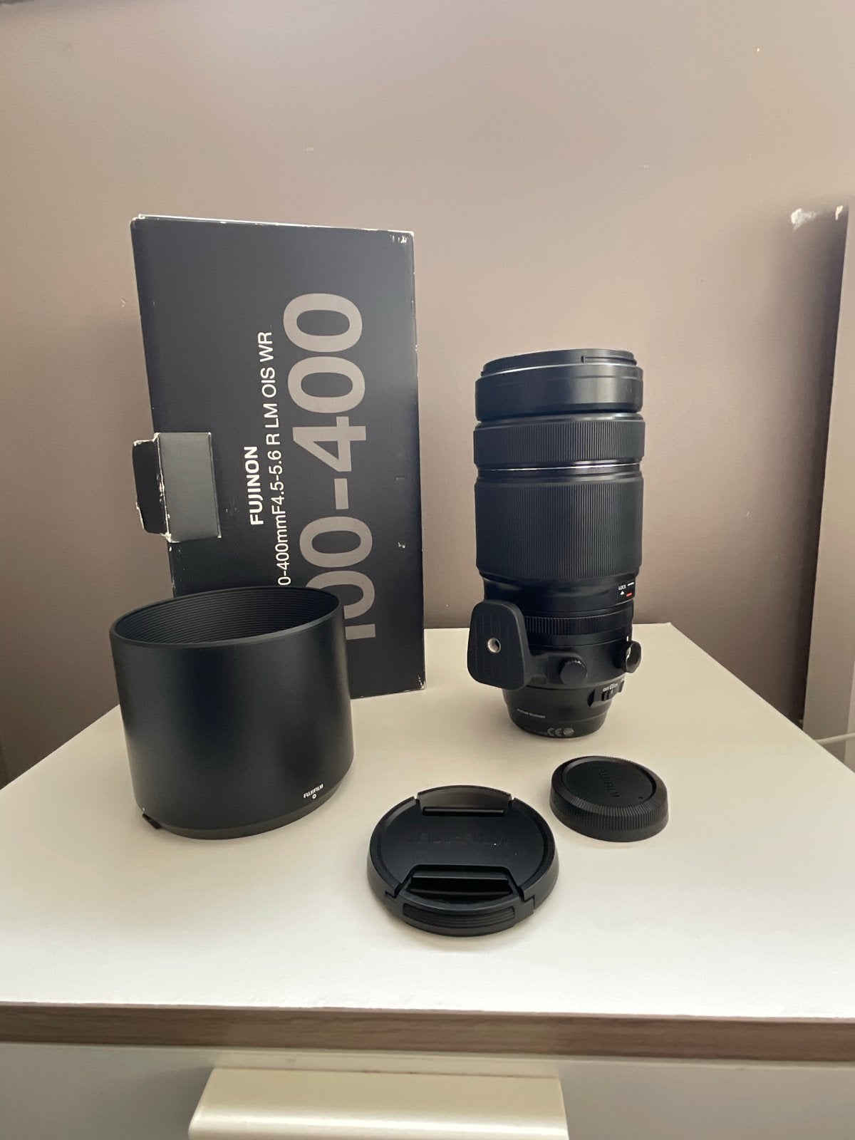 Fujinon XF100-400mmF4.5-5.6 R LM OIS WR Telelens, Ophalen, Fujifilm, Autofocus, Telelens
