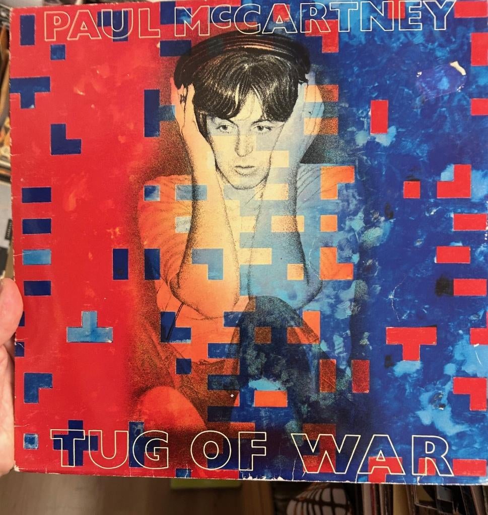 Paul McCartney: Tug of war (lp), Ophalen of Verzenden, Gebruikt, 12 inch, Poprock