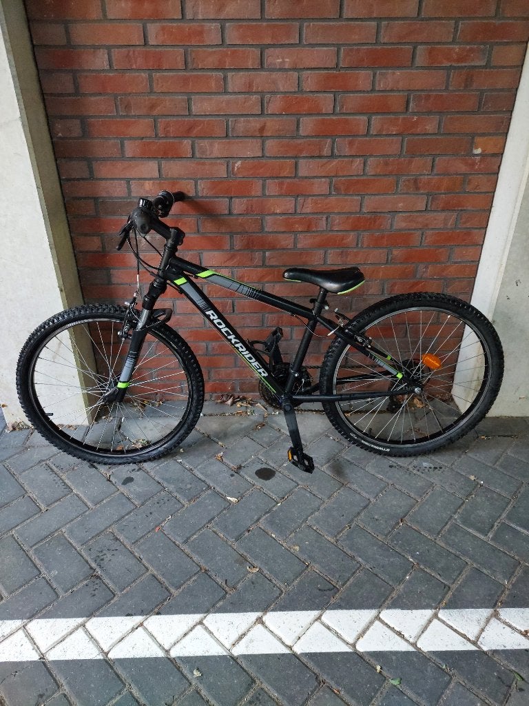 Rockrider ST500, Ophalen, 24 inch, Velgrem, Versnellingen