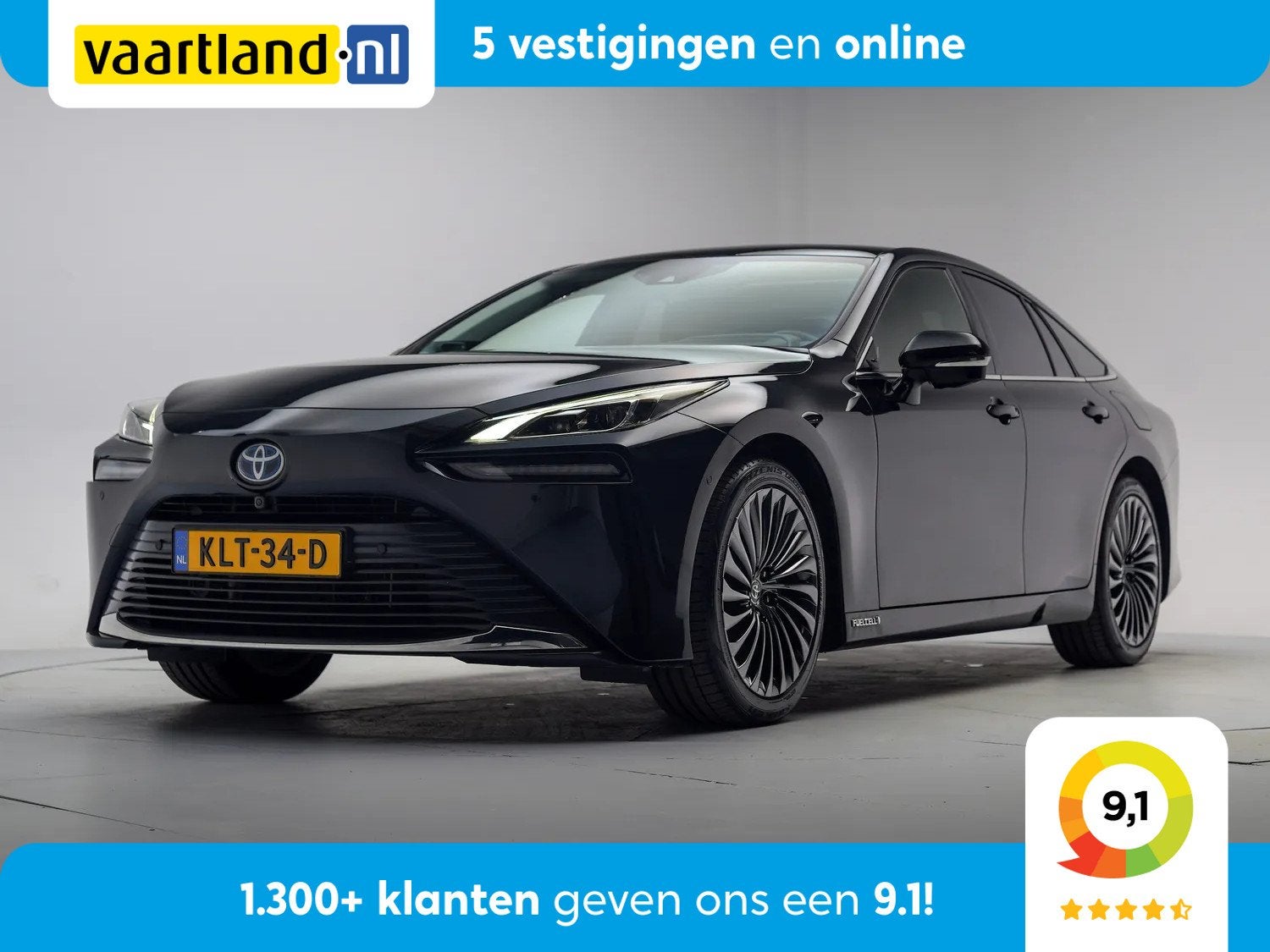 Toyota Mirai Launch Edition [ Panorama Leder Adapt.cruise St, Auto's, Automaat, 0 cilinders, Gebruikt, Mirai