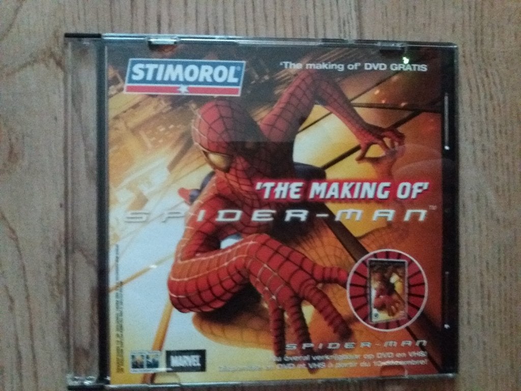 Een DVD van, The making of "Spider - Man"., Bonusmateriaal, Alle leeftijden, Nederlands, Overige genres