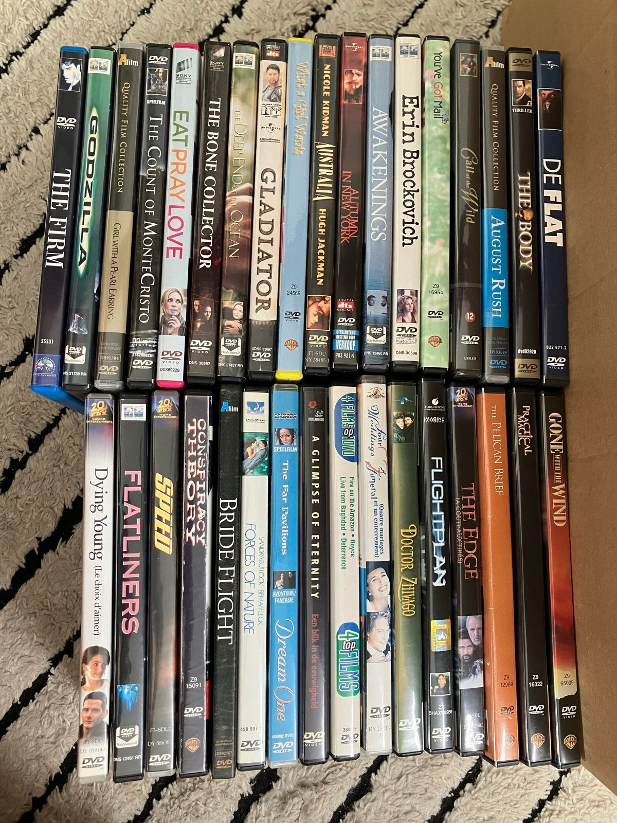 Grote collectie diverse DVD films - Actie, Drama, Romantiek, Nederlands, Ophalen of Verzenden, Vanaf 12 jaar, Inclusief doosje