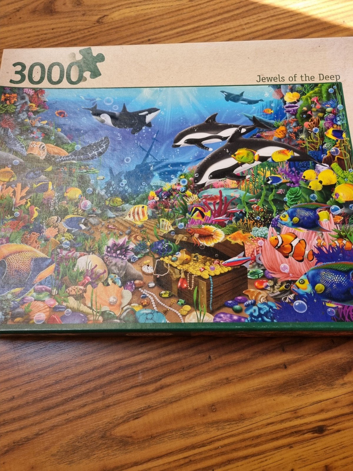 Jumbo jewels of the deep, Hobby en Vrije tijd, Denksport en Puzzels, Ophalen of Verzenden, Meer dan 1500 stukjes, Zo goed als nieuw