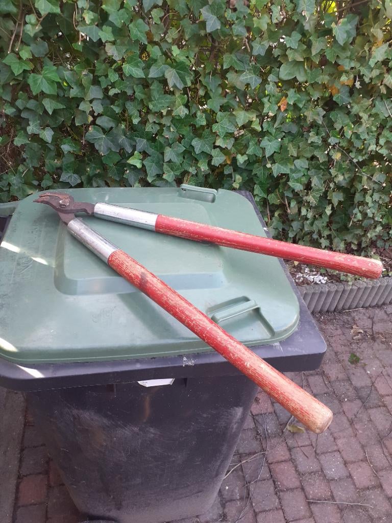 Snoeischaar, Ophalen, Gebruikt