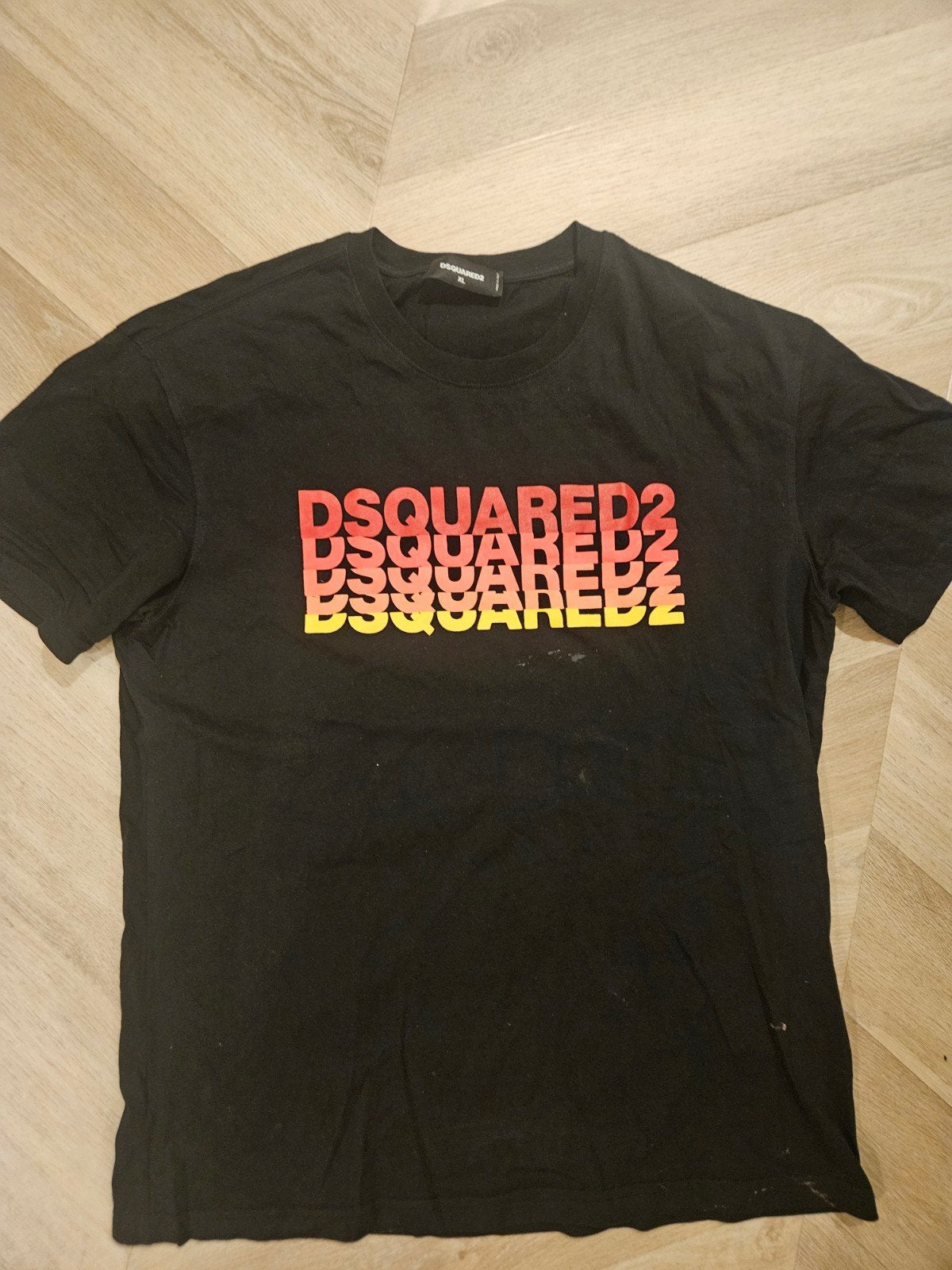 Dsquared shirtje maat Xl, Ophalen of Verzenden, Gedragen, Maat 52/54 (L), Zwart