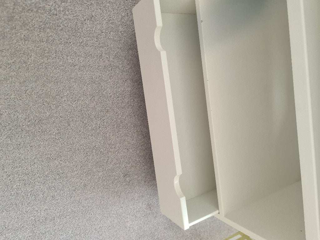 Witte kast, Huis en Inrichting, Kasten | Kledingkasten, Ophalen, Minder dan 50 cm, Gebruikt, Minder dan 100 cm