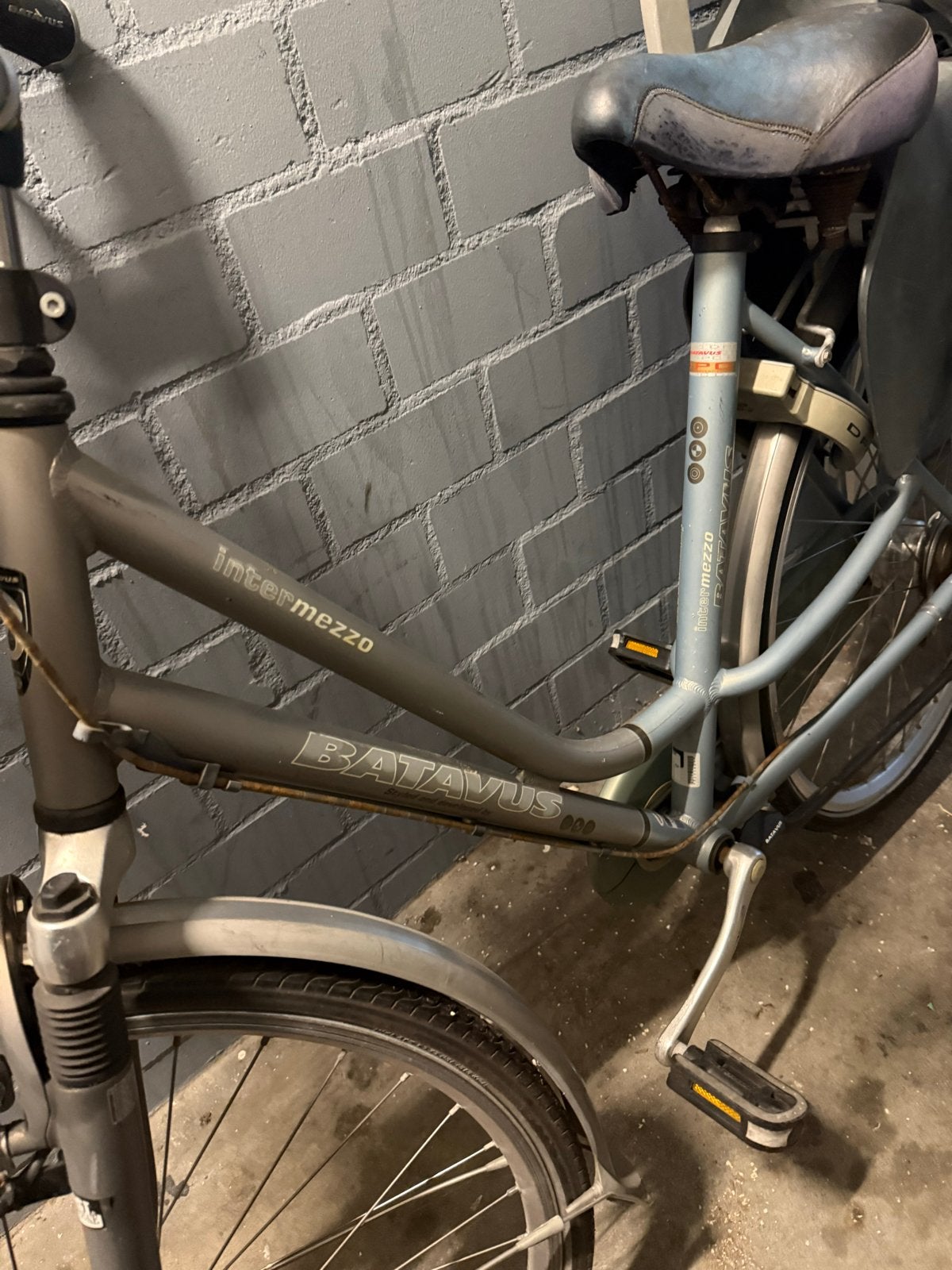 Batavus Intermezzo Damesfiets met Mand en Kinderzitje, Velgrem, Versnellingen, Batavus, Ophalen of Verzenden