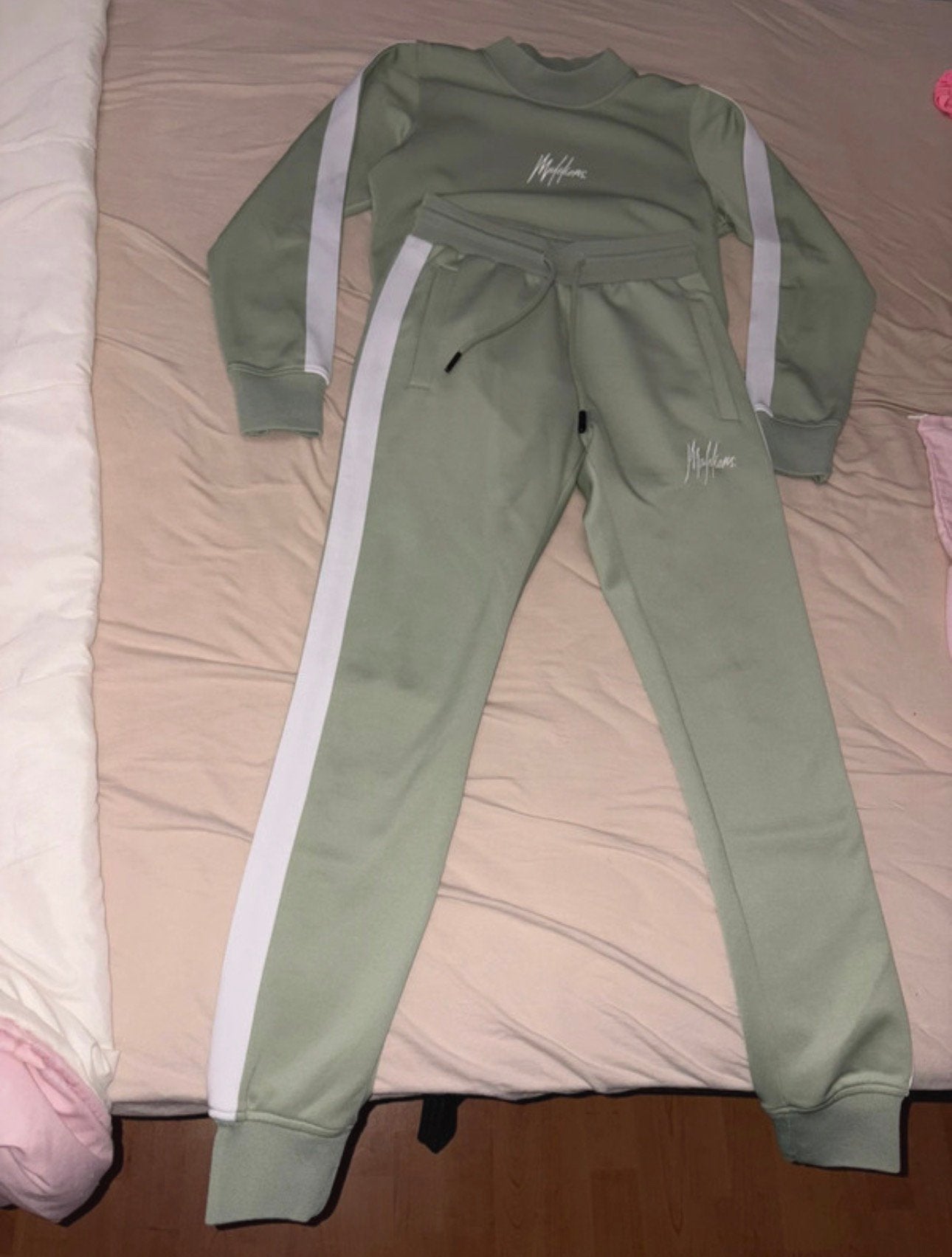 Malelions trainingspak, Ophalen of Verzenden, Zo goed als nieuw, Maat 34 (XS) of kleiner, Groen