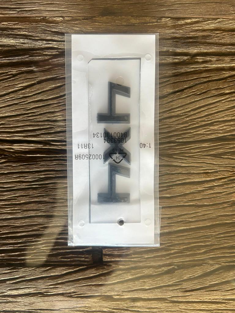 Skoda VW Audi 4X4 logo Hoogglans zwart NIEUW!, Ophalen of Verzenden